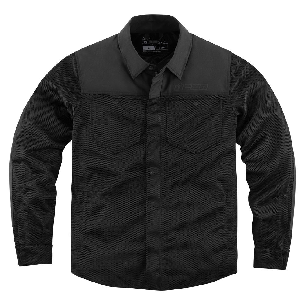 UPSTATE RIDING SHIRT-BLACK