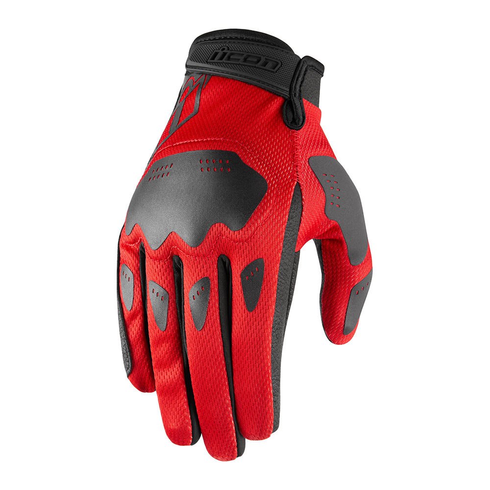 MENS GLOVES HOOLIGAN-RED