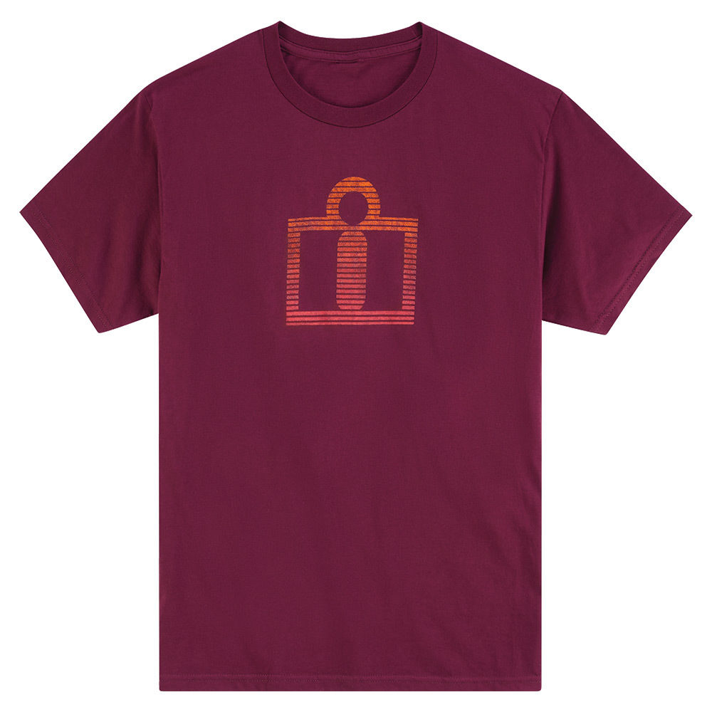 MENS TEES-DAZE-MAROON