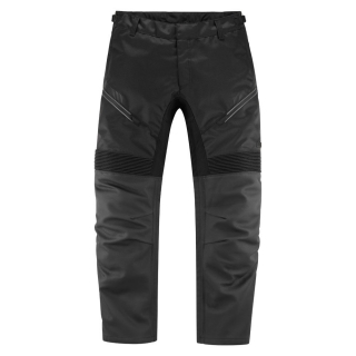 MENS PANTS-CONTRA 2 LEATHER-BLACK