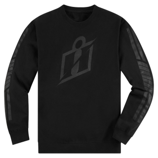 MENS CREWNECKS RS GRADIENT CREW-BLACK